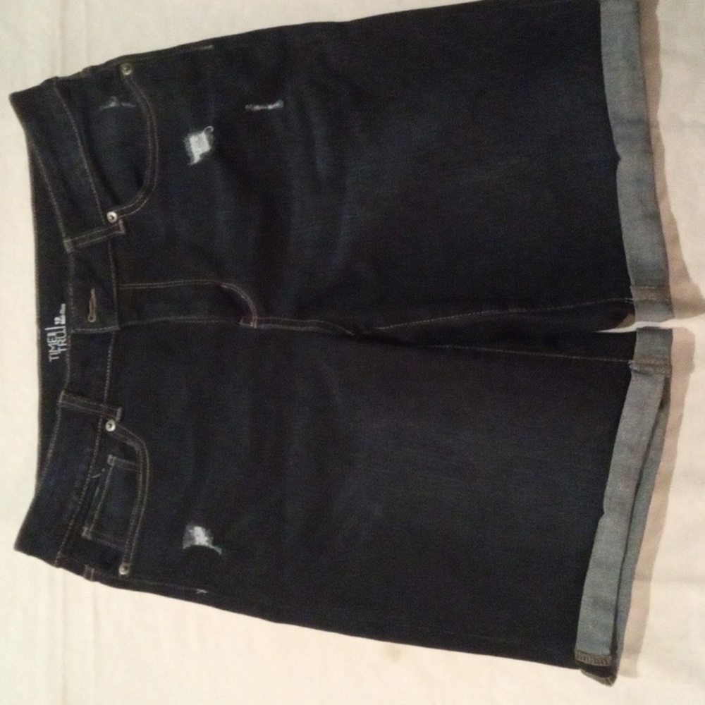 Time & tru denium shorts
